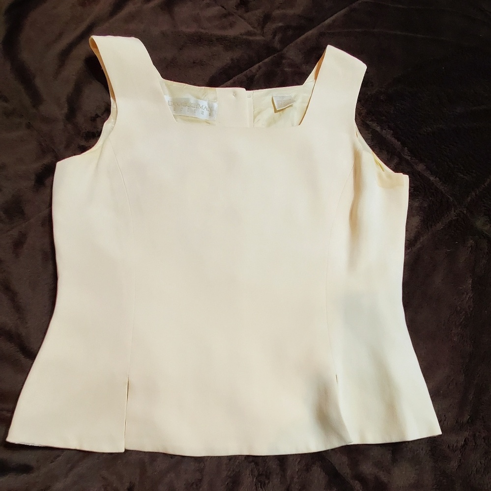 Dana Buchman Silk Cream Cami